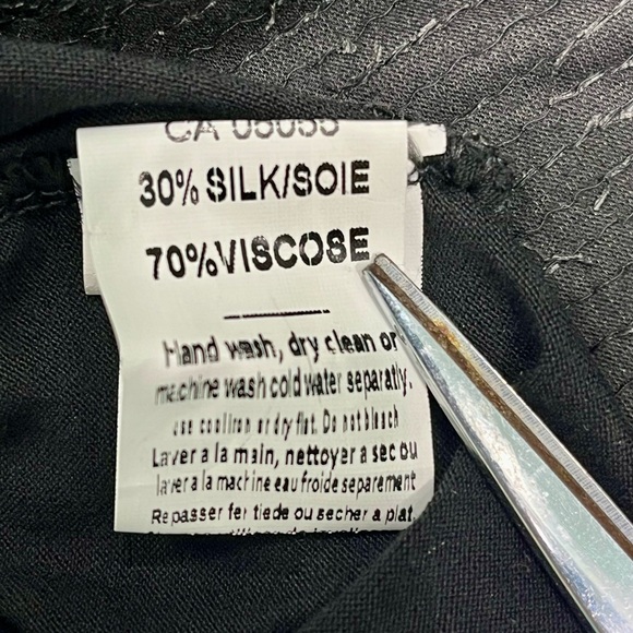 Italian Silk Top with Sequins - Picture 7 of 8